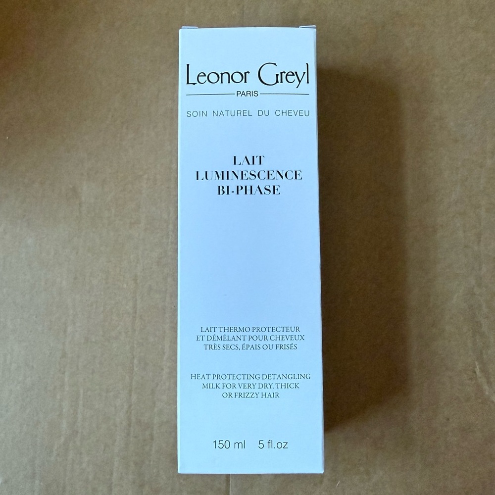 BNIB Leonor Greyl Lait Luminescence Bi-Phase Heat Protecting Detangling Styling